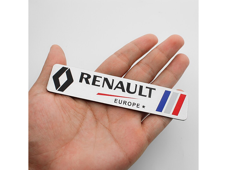 Logo Emblema Para Renault Europe 12x2.6cm 2