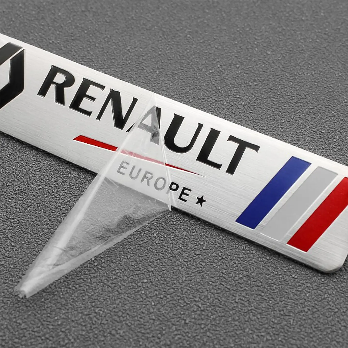 Logo Emblema Para Renault Europe 12x2.6cm 3