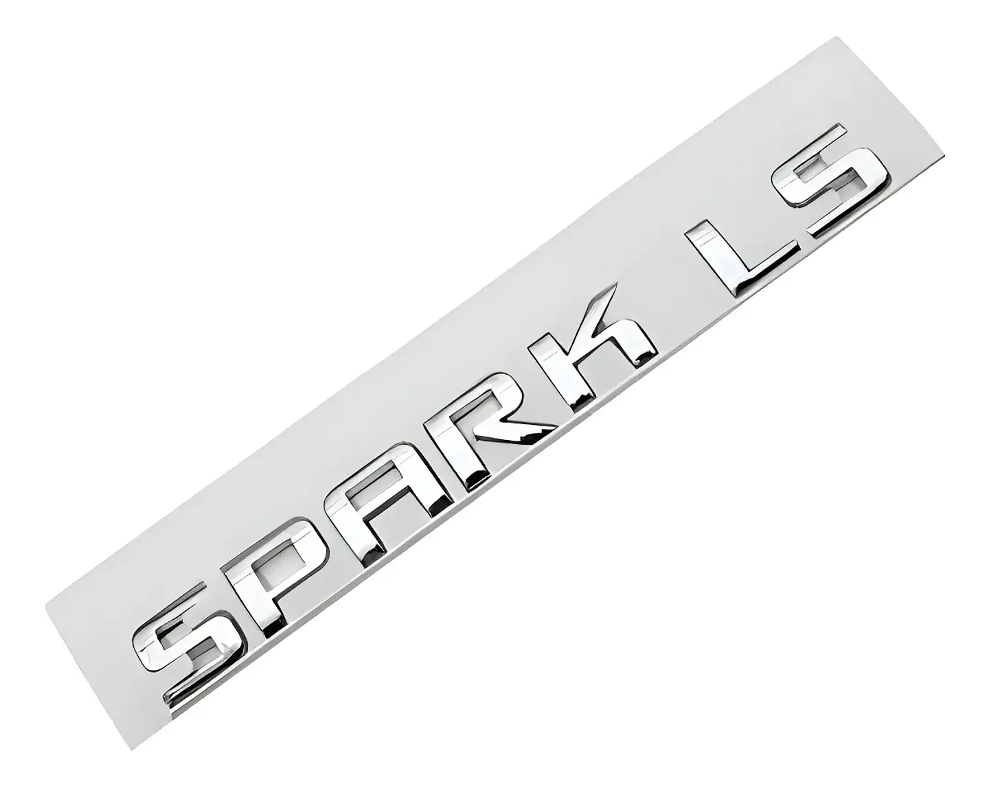 Logo Emblema Para Chevrolet Spark Ls Cromado 1