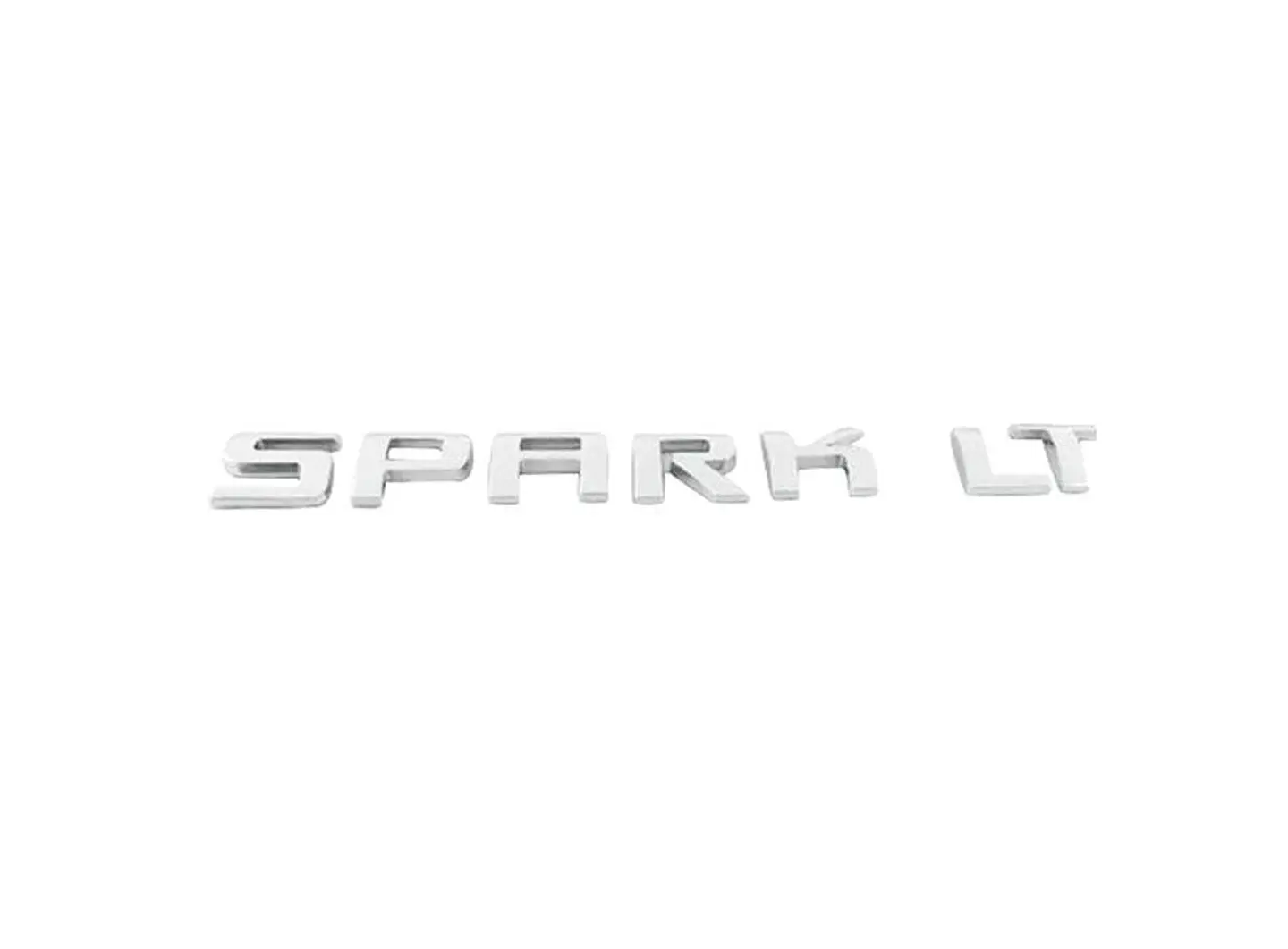 Logo Emblema Para Chevrolet Spark Lt Cromado 2
