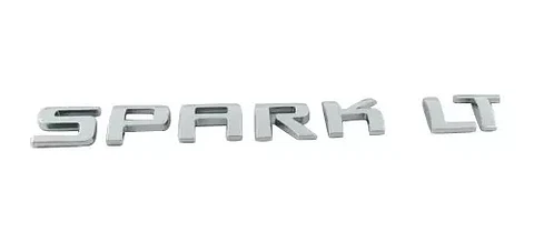 Logo Emblema Para Chevrolet Spark Lt Cromado