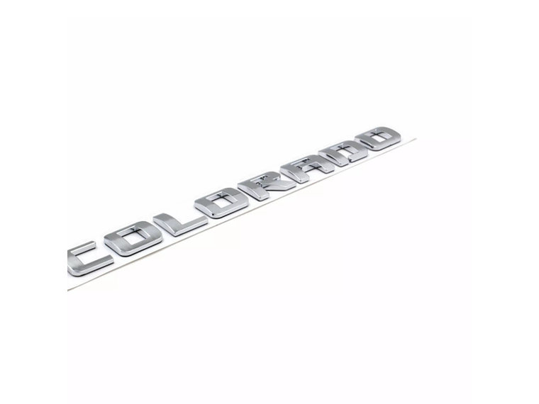 Logo Emblema Para Chevrolet Colorado Cromado 3