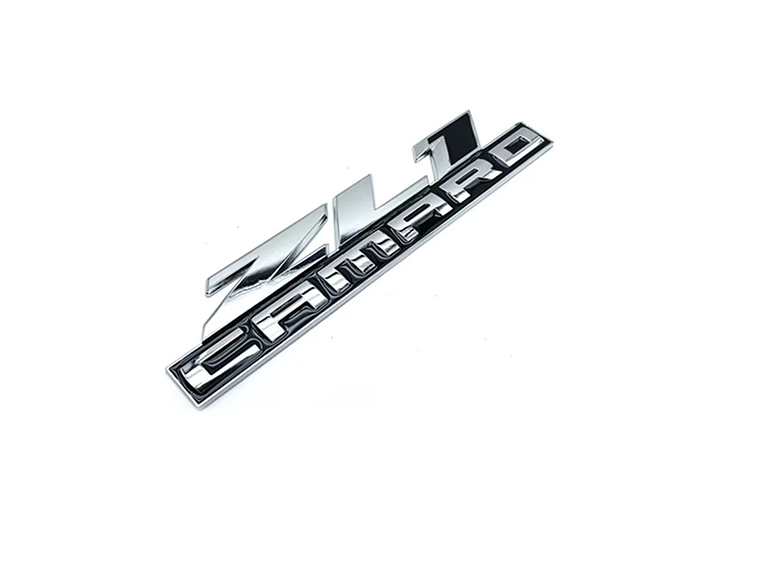 Logo Emblema Para Chevrolet Zl1 Camaro 13.8x3cm Metálico  1