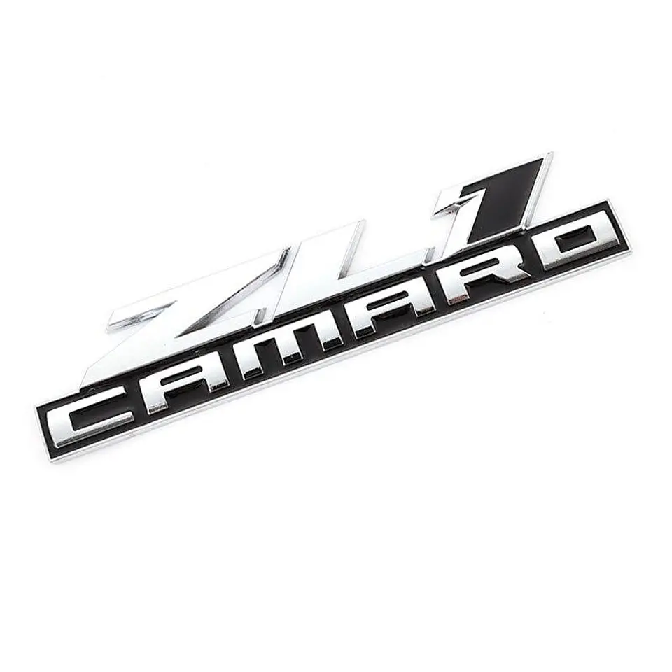 Logo Emblema Para Chevrolet Zl1 Camaro 13.8x3cm Metálico  2