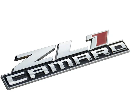 Logo Emblema Para Chevrolet Zl1 Camaro 13.8x3cm Metálico 