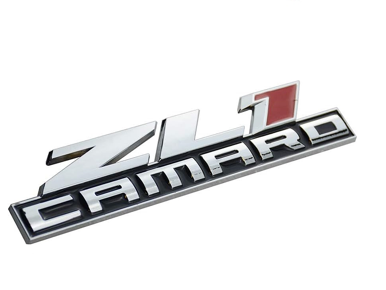 Logo Emblema Para Chevrolet Zl1 Camaro 13.8x3cm Metálico  2