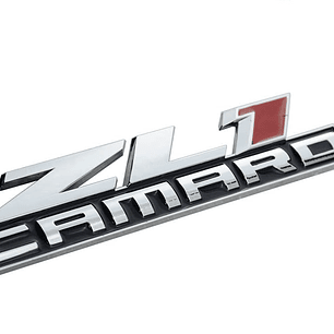Logo Emblema Para Chevrolet Zl1 Camaro 13.8x3cm Metálico 
