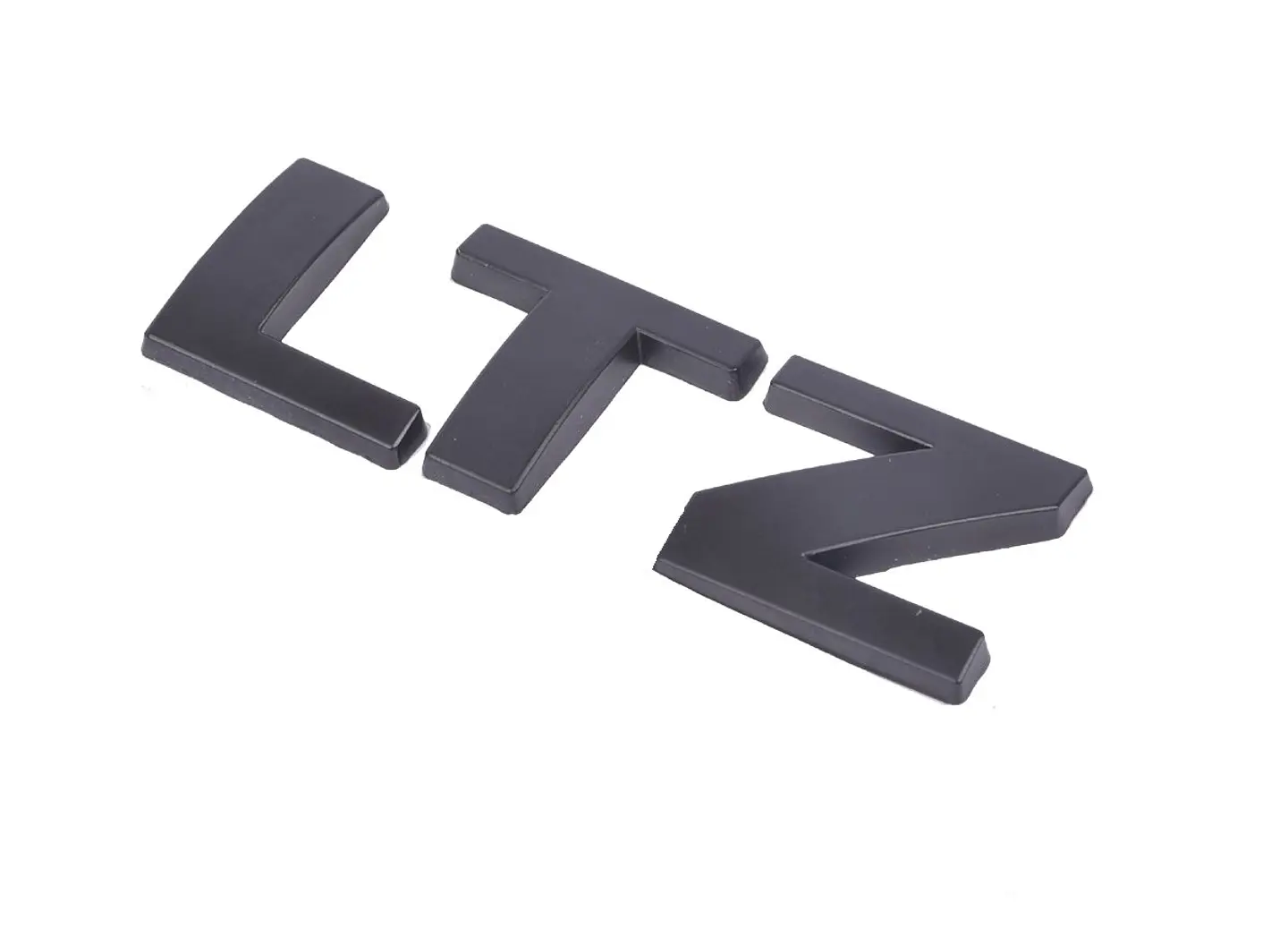 Emblema Logo Ltz Para Chevrolet 7.9x2.7cm Negro 1