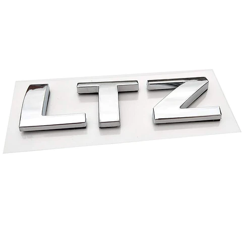 Emblema Logo Ltz Para Chevrolet 7.9x2.7cm Cromado