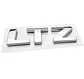 Emblema Logo Ltz Para Chevrolet 7.9x2.7cm Cromado - Miniatura 1