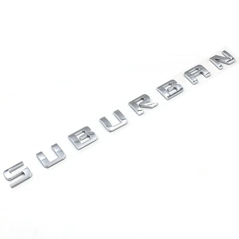 Logo Emblema Para Chevrolet Suburban Cromado