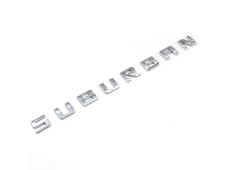 Logo Emblema Para Chevrolet Suburban Cromado 1