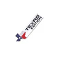 Logo Emblema Texas Edition 5x16.4cm Para Chevrolet Ford Etc Cromado - Miniatura 2