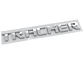 Emblema Logo Para Chevrolet Tracker 20.2 Cm X 2.3 Cm Cromado  - Miniatura 1