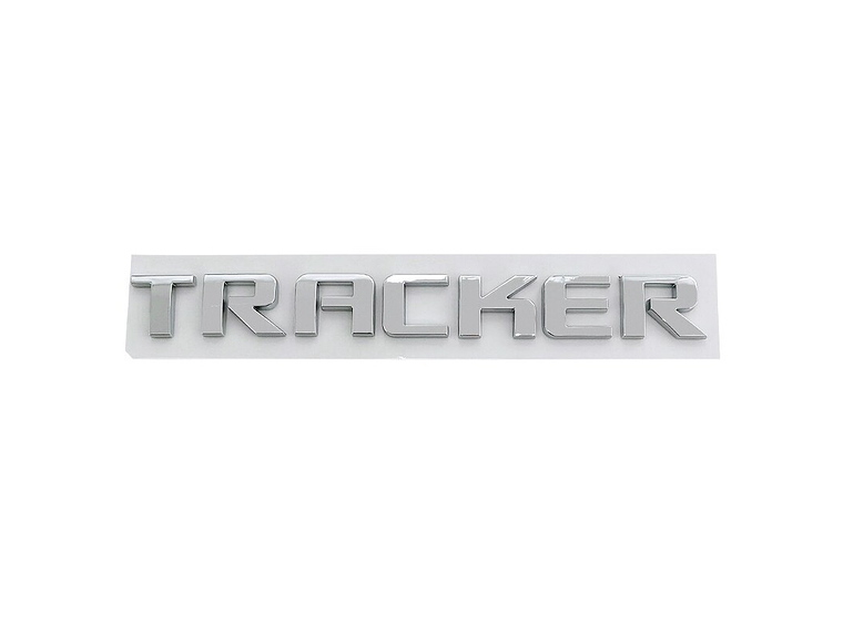 Emblema Logo Para Chevrolet Tracker 20.2 Cm X 2.3 Cm Cromado  2