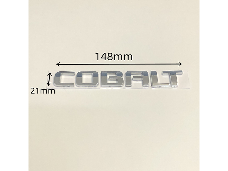 Logo Emblema Para Chevrolet Cobalt Cromado 3