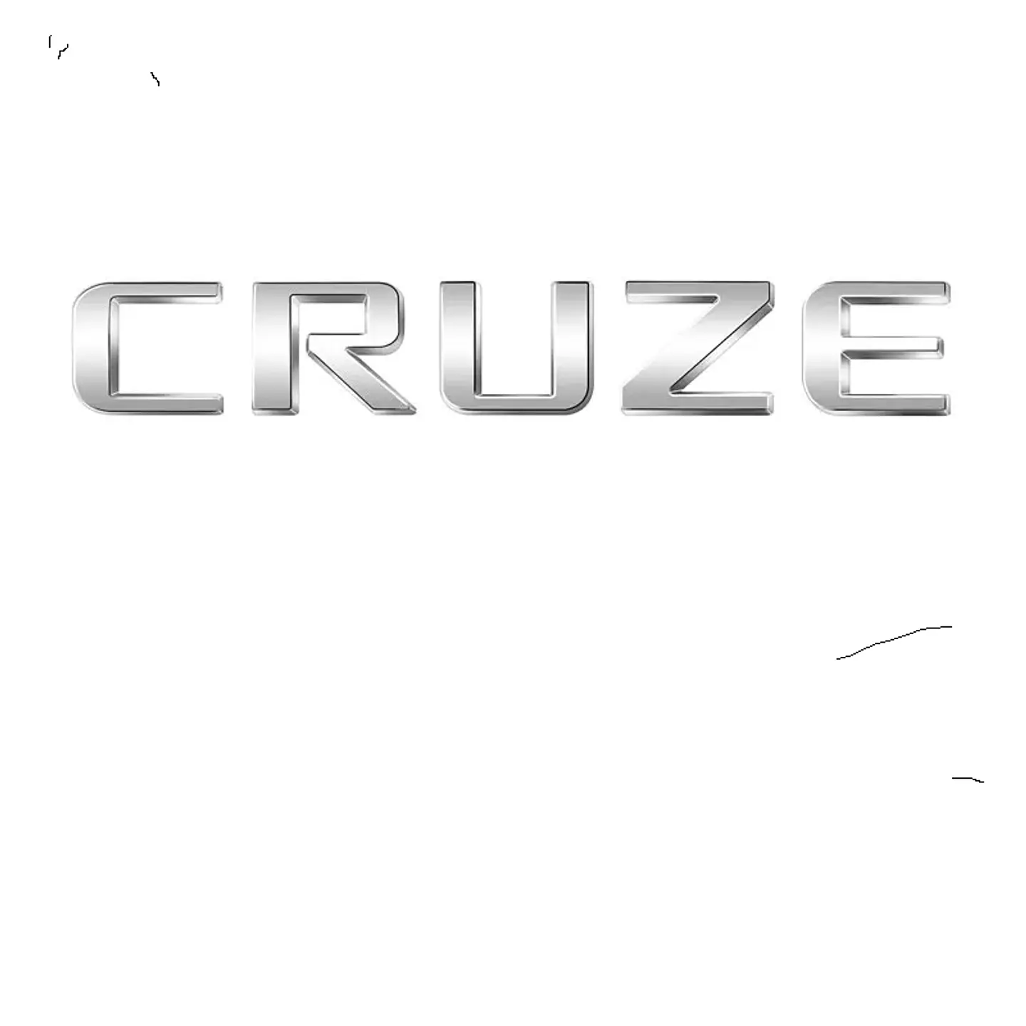 Logo Emblema Para Chevrolet Cruze Cromado 2