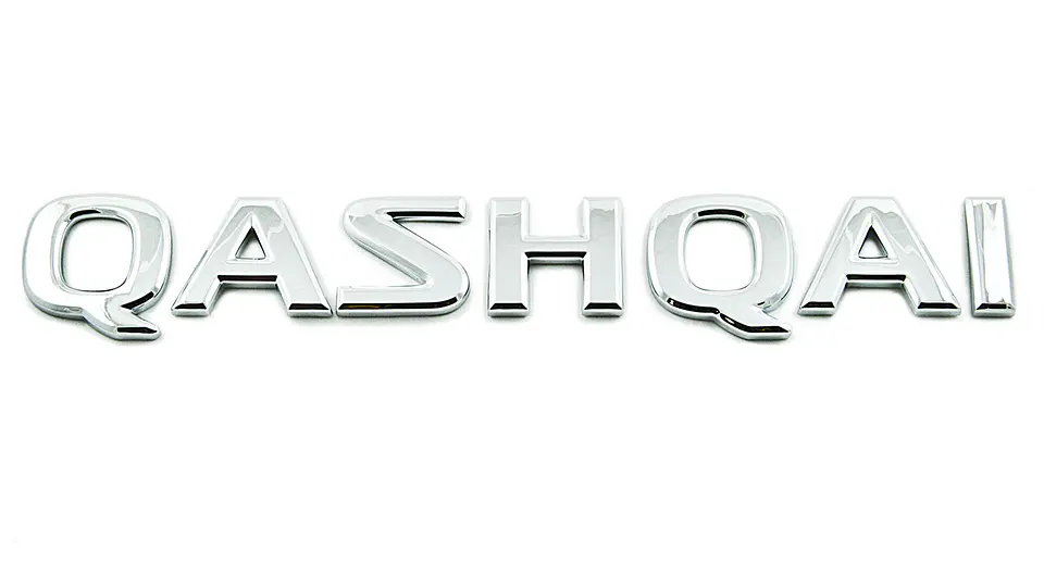 Emblema Logo Para Nissan Qashqai 3.1x18.9cm 3