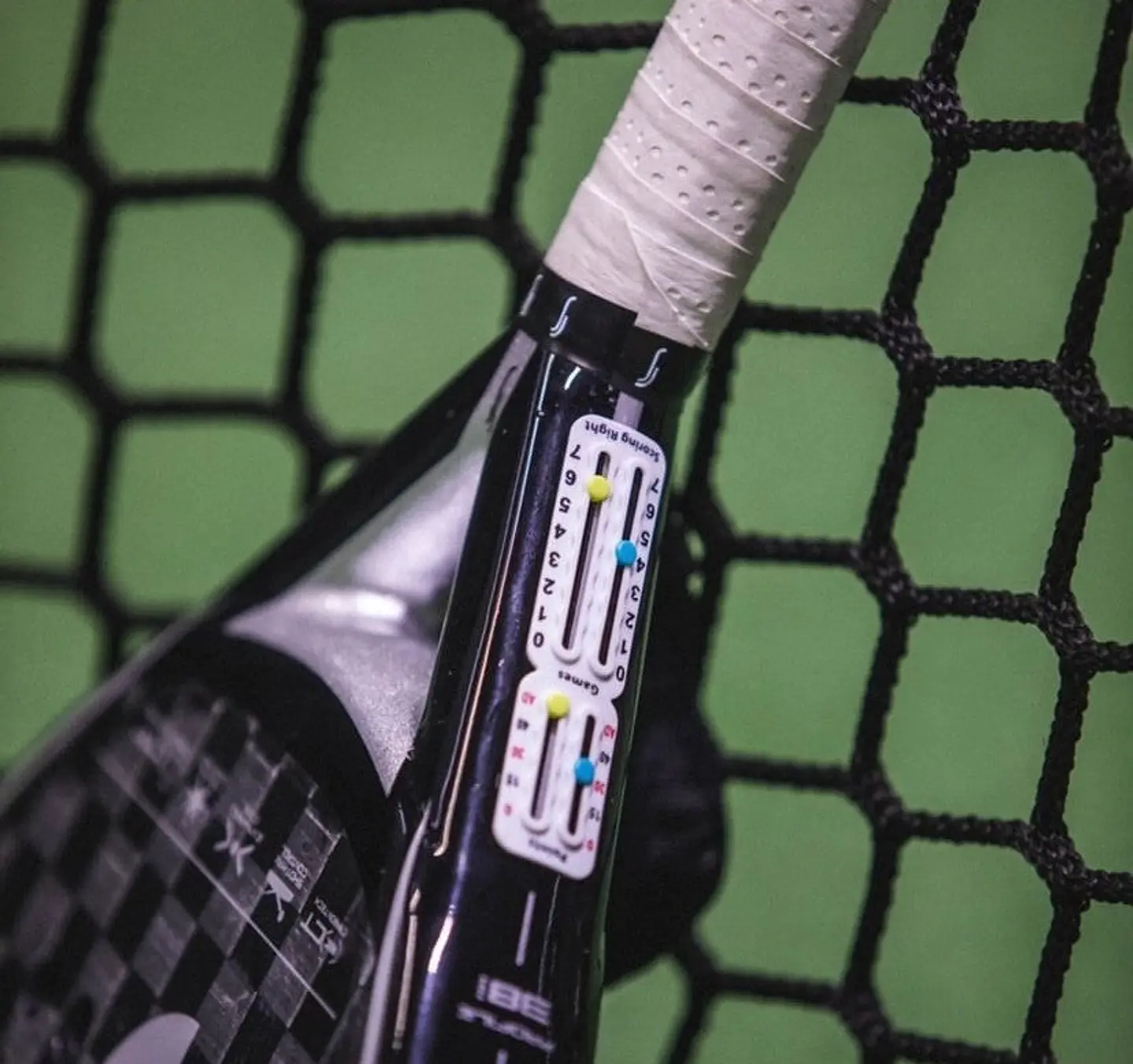 Scoring Right Marcador Puntos Juegos Set Para Tenis Y Padel Blanco 5