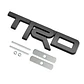 Emblema Logo Frontal Para Toyota Trd Metálico 12.3x3.4cm Negro - Miniatura 2