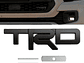 Emblema Logo Frontal Para Toyota Trd Metálico 12.3x3.4cm Negro - Miniatura 3
