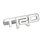 Emblema Logo Frontal Para Toyota Trd Metálico 12.3x3.4cm Cromado - Miniatura 2