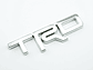 Emblema Logo Para Toyota Trd Metálico Tuning 12.3x3.4cm Cromado - Miniatura 1