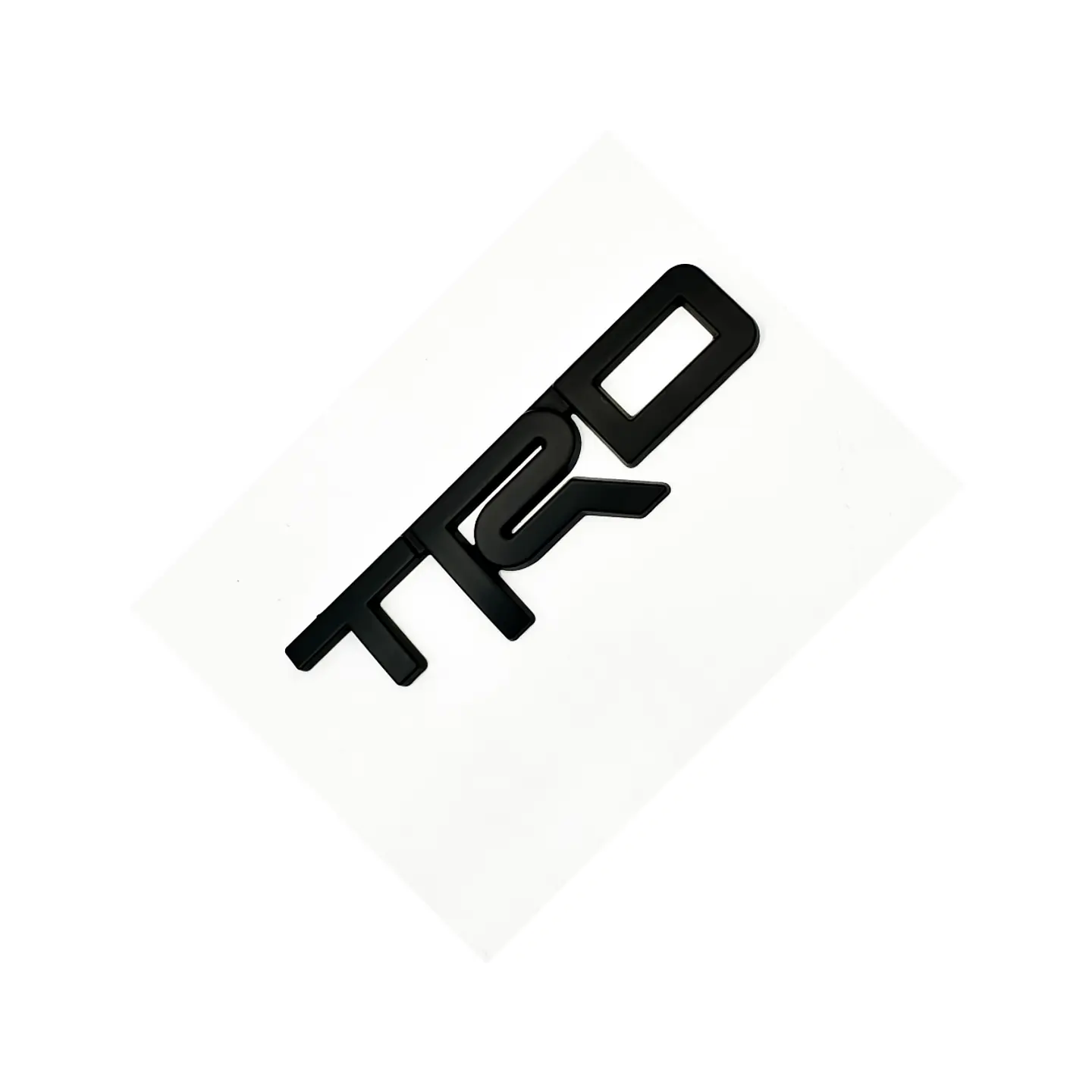 Emblema Logo Para Toyota Trd Metálico Tuning 12.3x3.4cm Negro 2