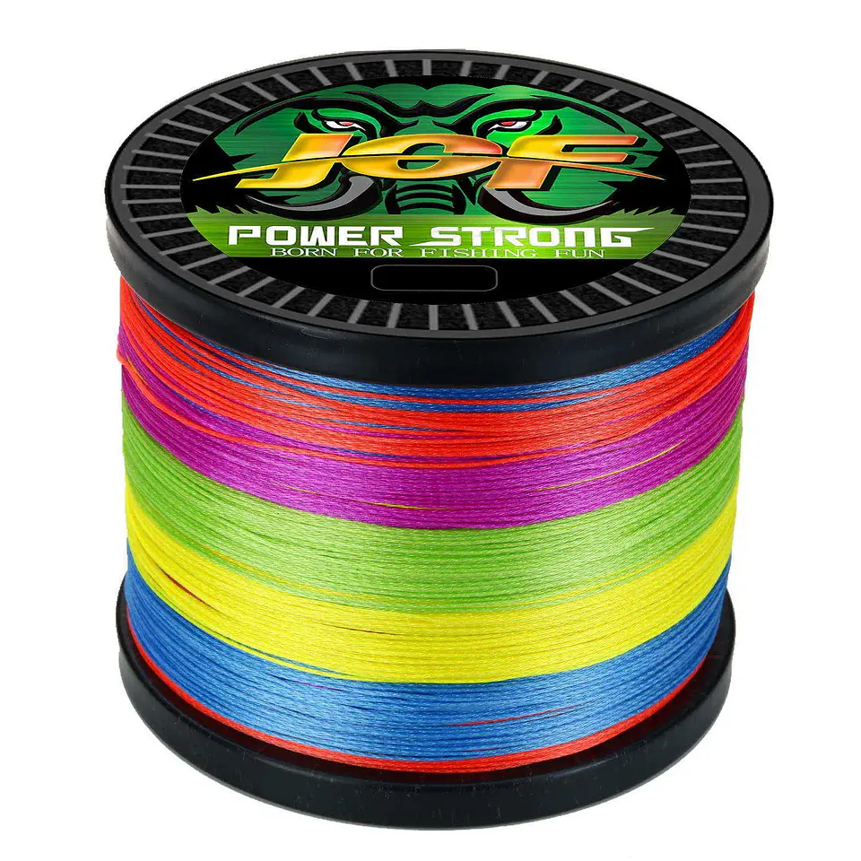 Multifilamento Línea Pesca Jof Power Strong 300m X4 0.23mm 13.6kg 1