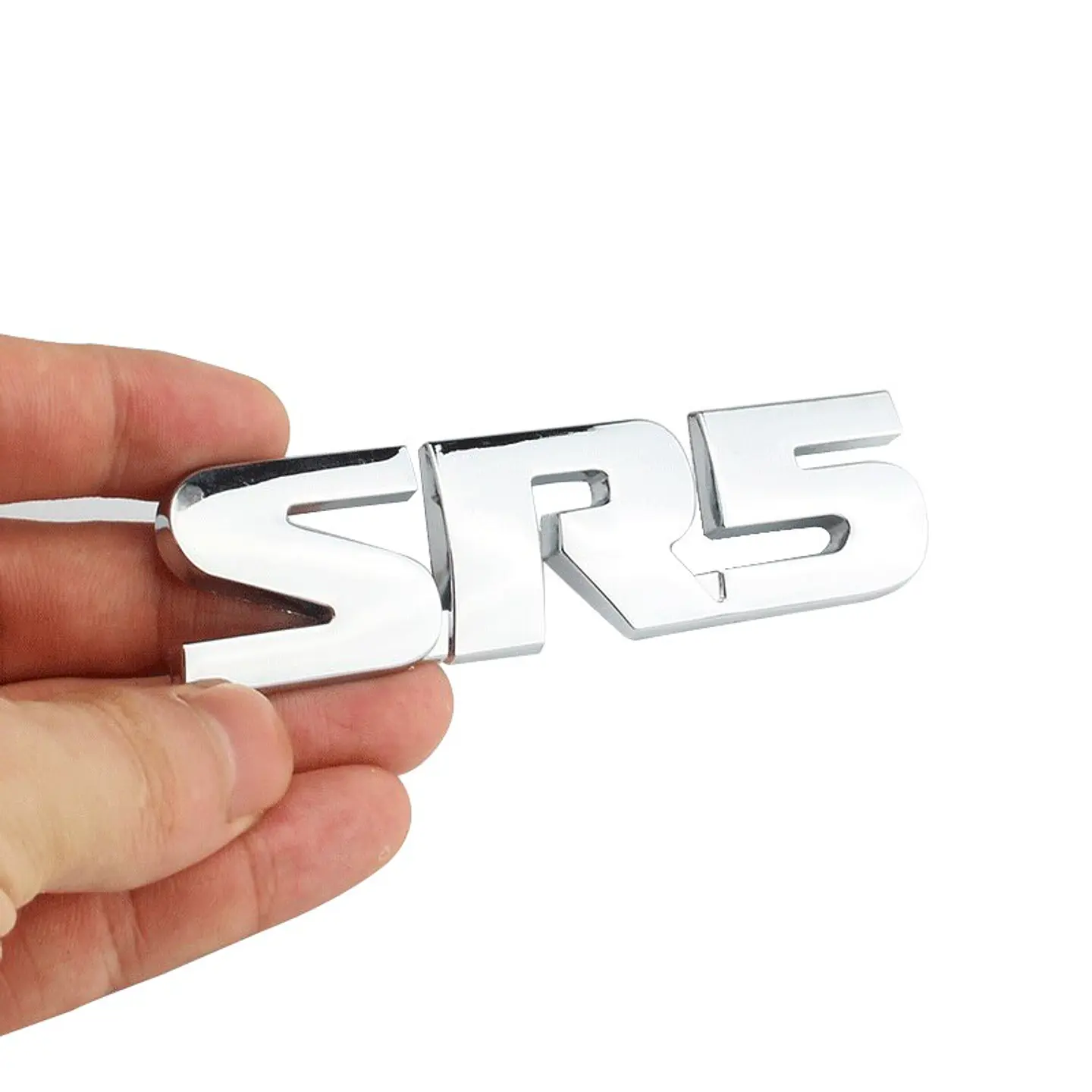 Emblema Logo Sr5 Para Toyota Tundra 4runner 9.5x2.5cm Cromado 1