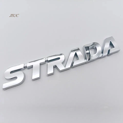 Emblema Logo Para Fiat Strada 14.9x2.2cm