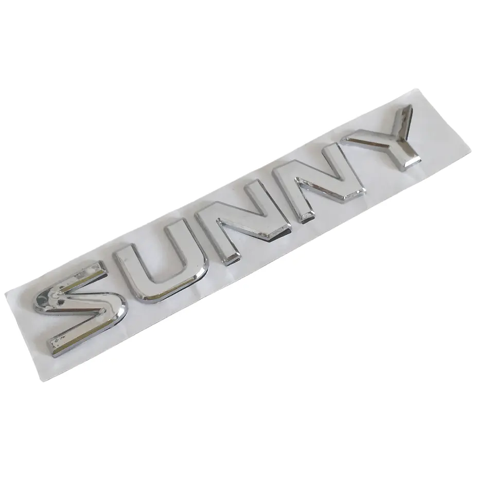 Logo Emblema Para Nissan Sunny 15.8x2.3 Cm 1