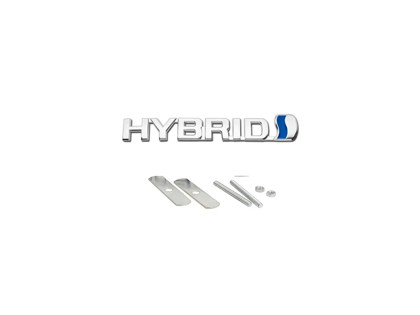 Emblema Frontal Hibrido Logo Parrilla Hybrid 13.4x2cm 2