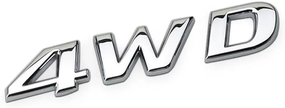 Emblema Logo 4wd Para Hyundai 8.3x1.6cm 2