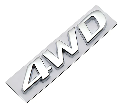 Emblema Logo 4wd Para Hyundai 8.3x1.6cm