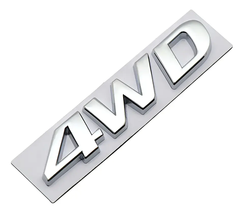 Emblema Logo 4wd Para Hyundai 8.3x1.6cm 1