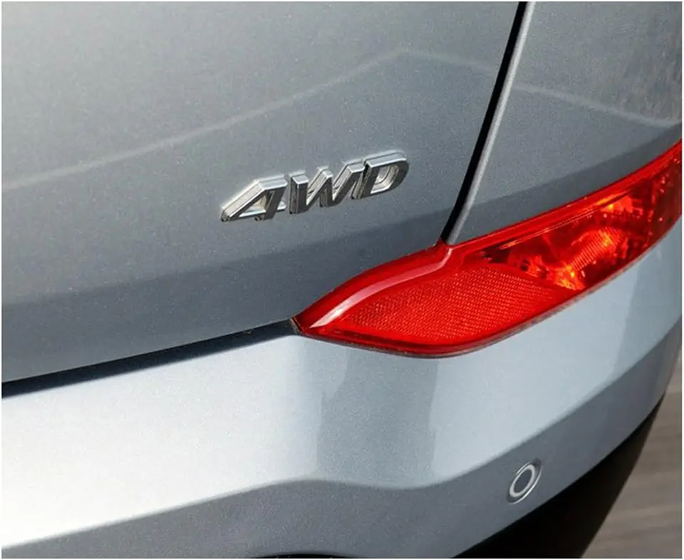 Emblema Logo 4wd Para Hyundai 8.3x1.6cm 3
