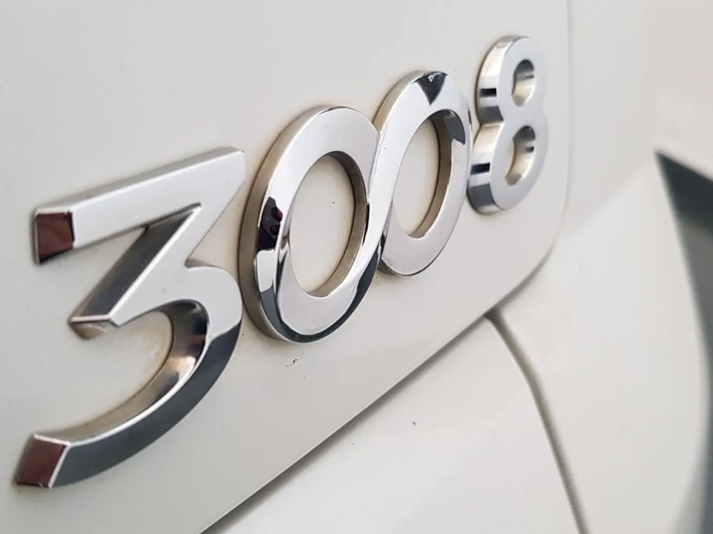 Emblema Logo Para Peugeot 3008 Cromado 2