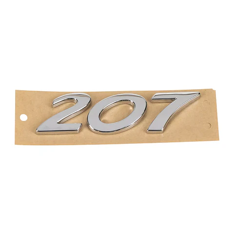 Logo Emblema Para Peugeot 207 Metalico