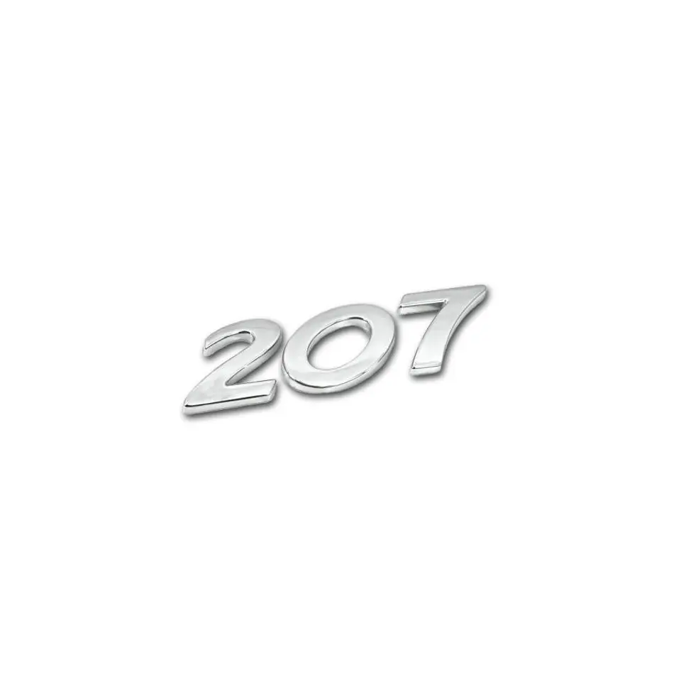 Logo Emblema Para Peugeot 207 Metalico 2