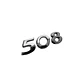 Logo Emblema Para Peugeot 508 8.5x2.8cm Plastico - Miniatura 1