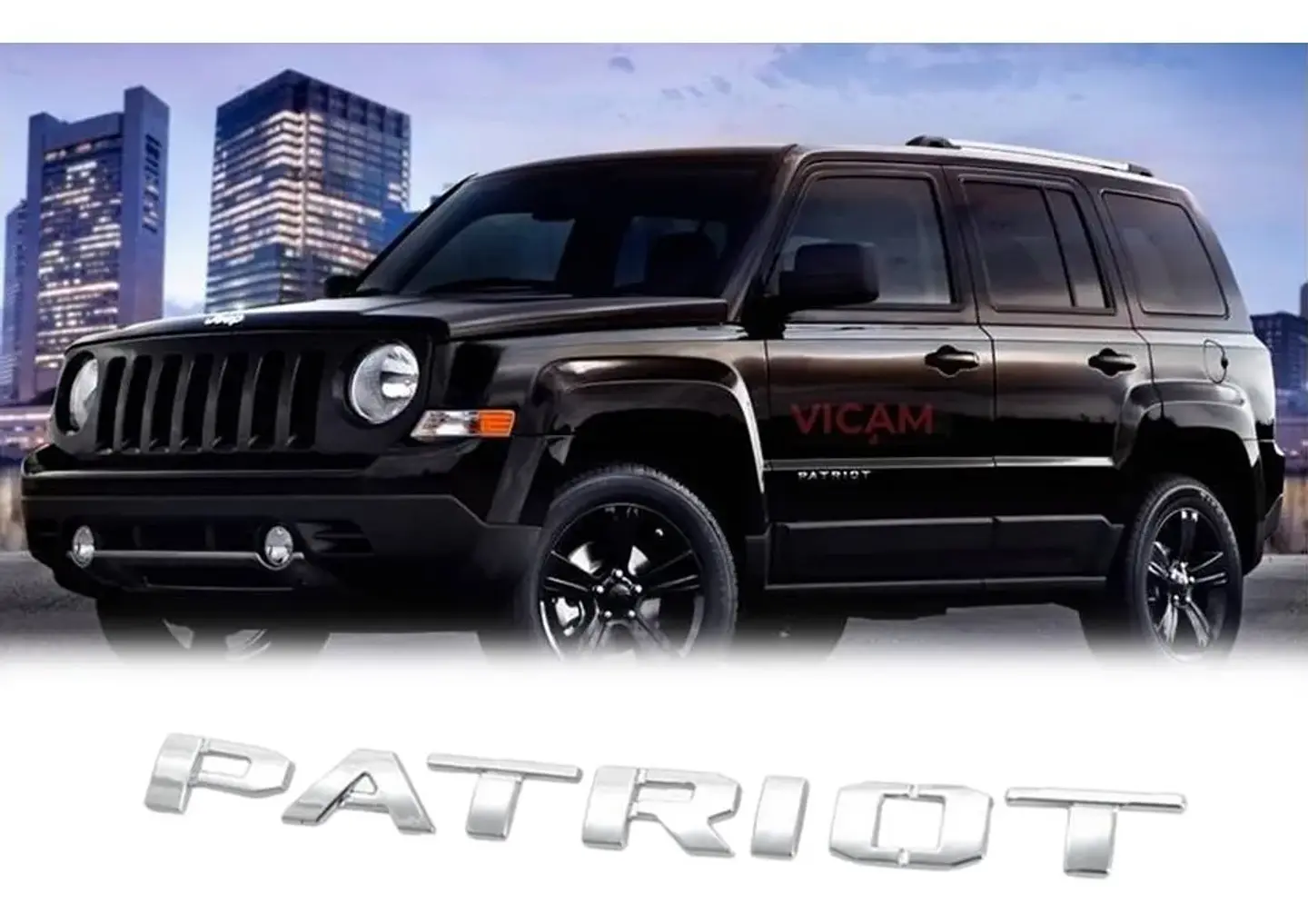 Logo Emblema Para Jeep Patriot 2