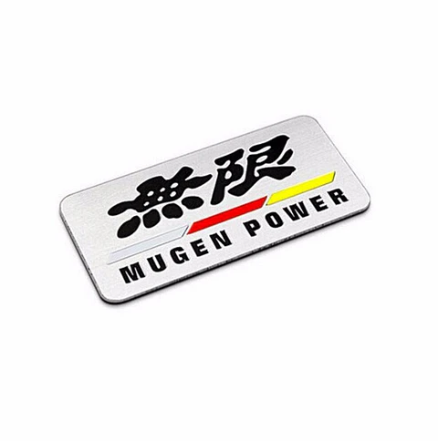 Logo Emblema Mugen Power Para Honda 8.9x4.2cm