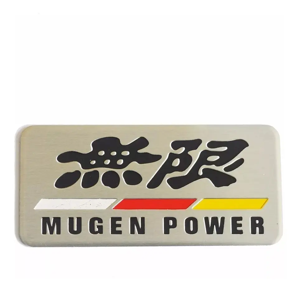 Logo Emblema Mugen Power Para Honda 8.9x4.2cm 2
