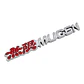 Logo Adhesivo Emblema Mugen Para Honda 14.4x2.2cm Rojo - Miniatura 2