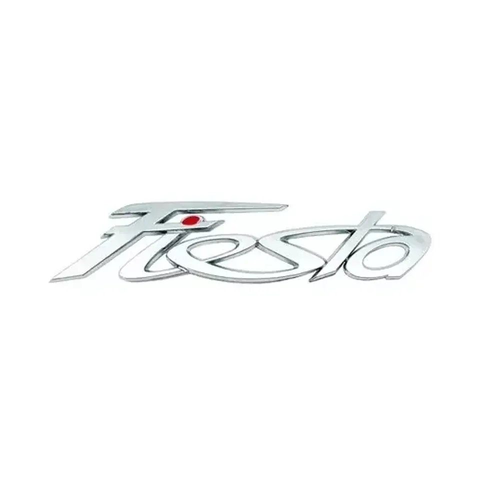 Logo Emblema Para Ford Fiesta 14x3cm 1