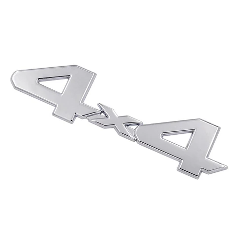 Logo Emblema 4x4 Para Toyota 15x3.8cm Metalico Cromado