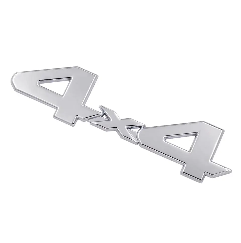 Logo Emblema 4x4 Para Toyota 15x3.8cm Metalico Cromado 1