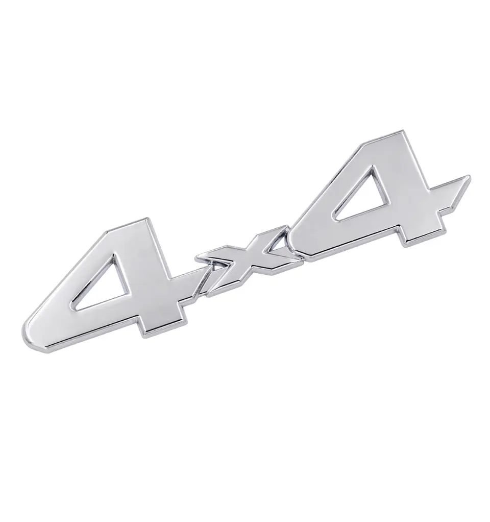 Logo Emblema 4x4 Para Toyota 15x3.8cm Metalico Cromado 2