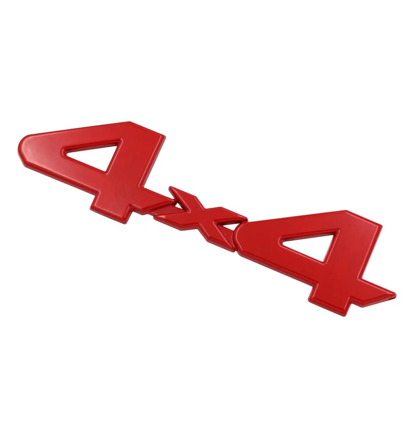 Logo Emblema 4x4 Para Toyota 15x3.8cm Metalico Rojo 1